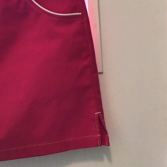 Adidas ClimaCool Red Skirt Size 6 - Picture 4 of 8
